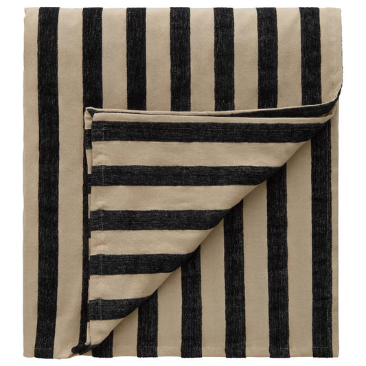 Decotique Florence Tablecloth 140x240 Black/Natural