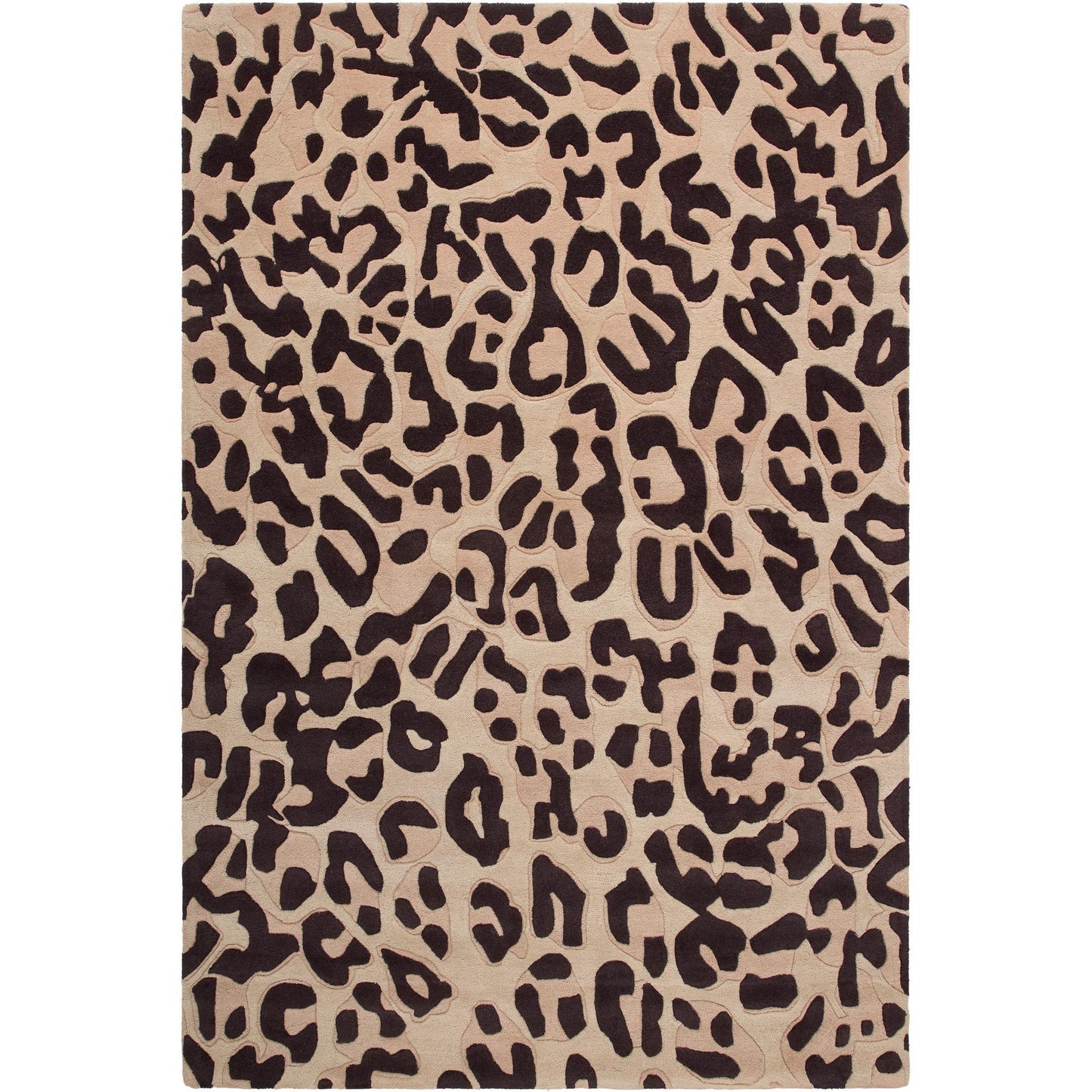 Decotique Leopard Rug 180x270 cm Brown