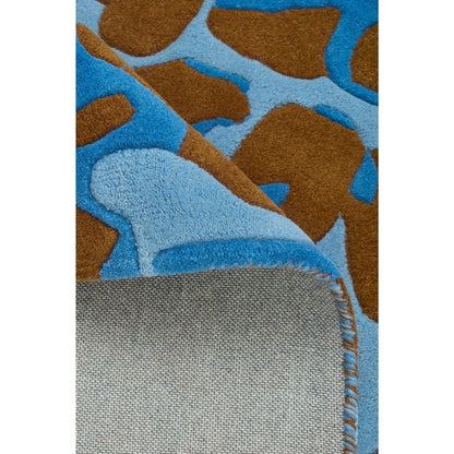 Decotique Leopard Rug 180x270 cm Blue