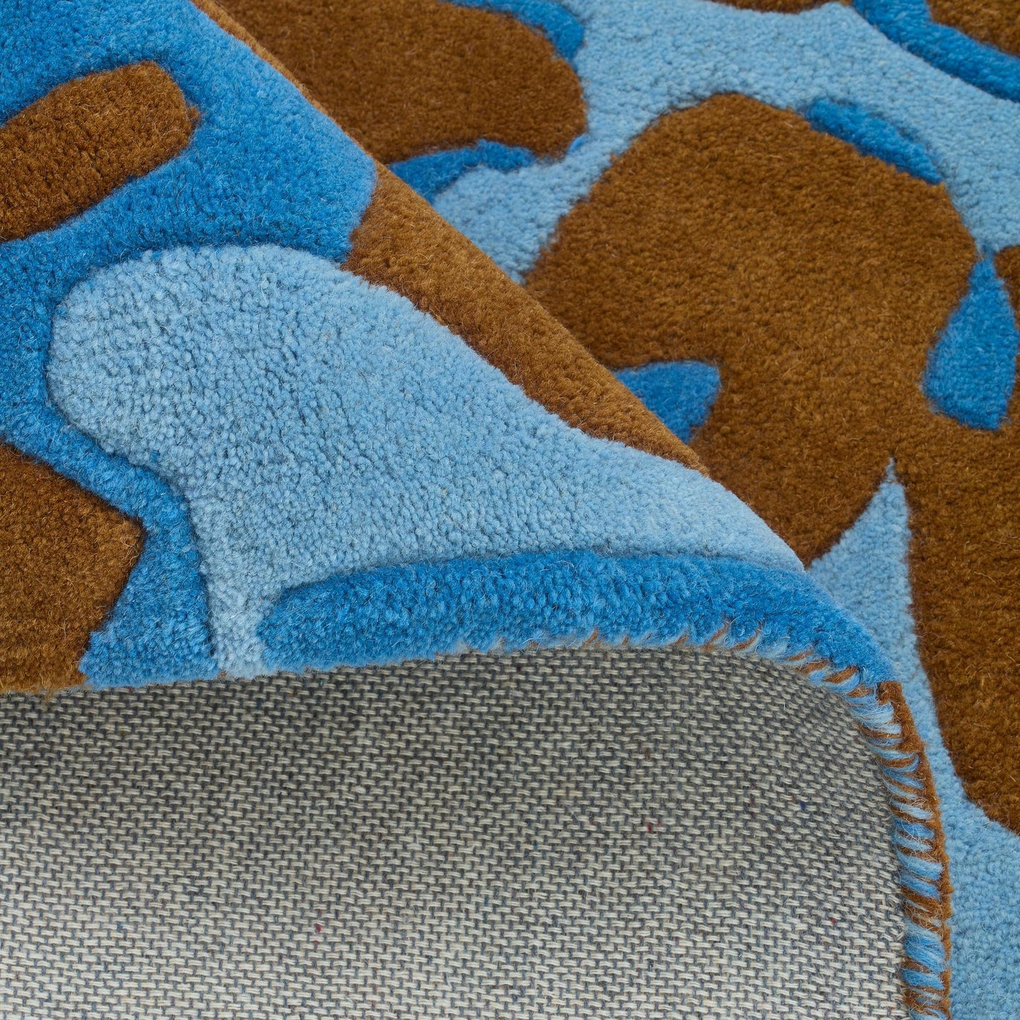 Decotique Leopard Rug 300x400 cm Blue
