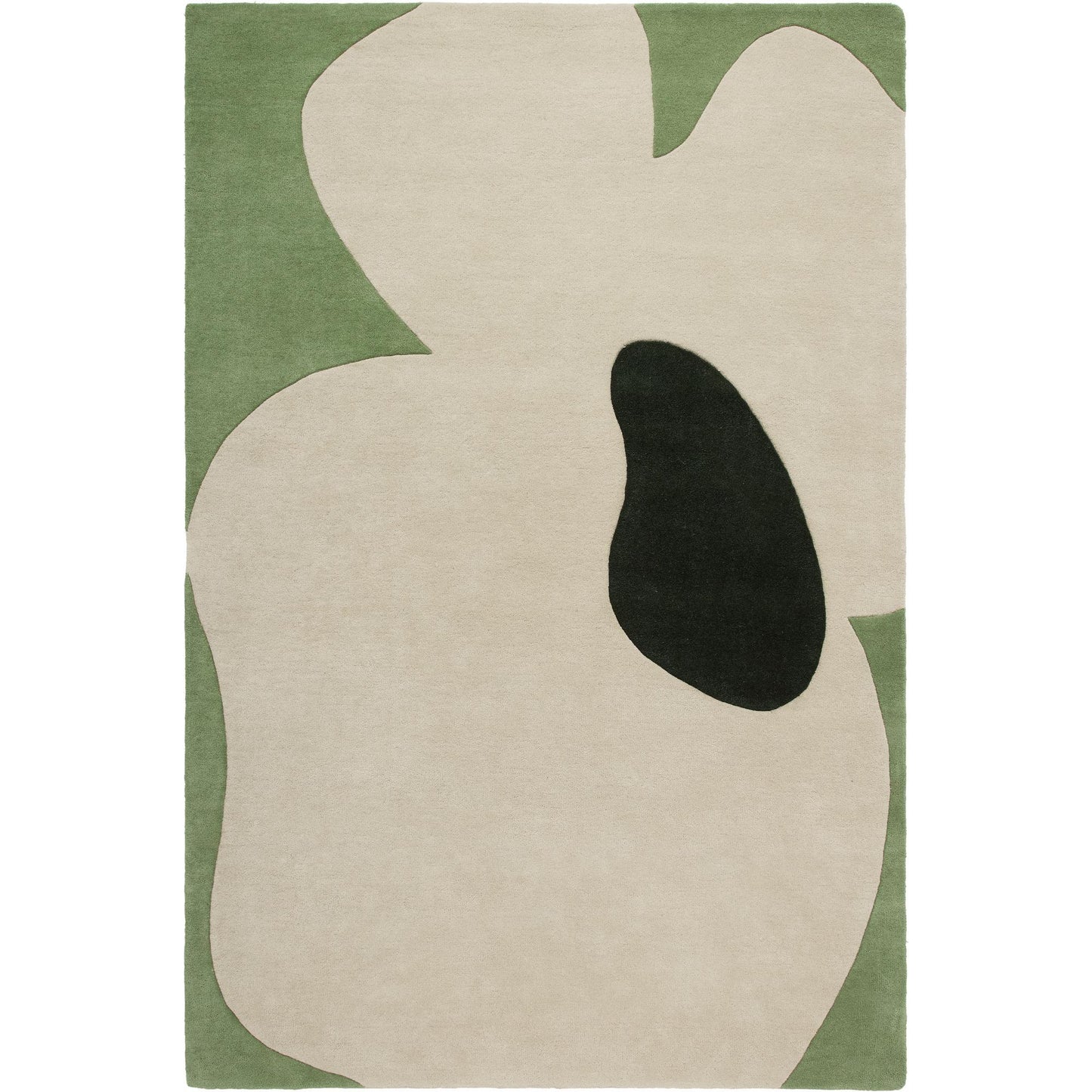 Decotique Poppy Rug 300x400 cm Green