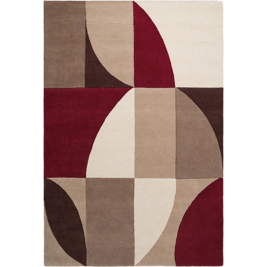 Decotique Window Rug 250x350 cm Wine Red