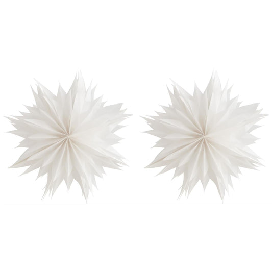 Department Nova Paper Star 50 White Set of 2