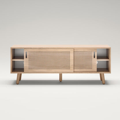 Department Ray TV Bench 150 cm Oak/White