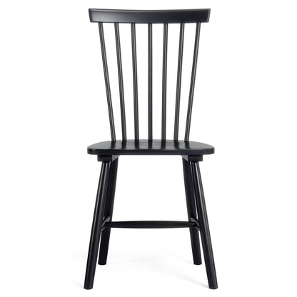 Department Wood H17 Windsor Dining Chair Black