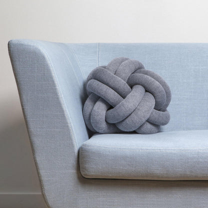 Design House Stockholm Knot Cushion Dark Blue