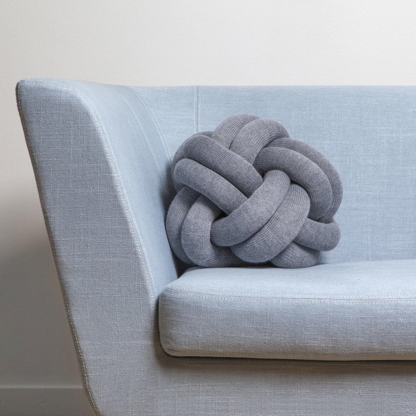 Design House Stockholm Knot Cushion Forest Green