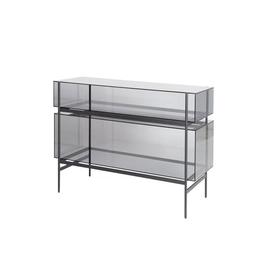 LYN EXTENDED - Glass sideboard.