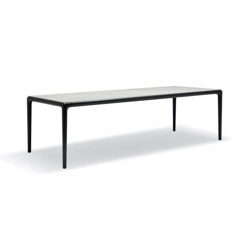 ROLF BENZ 250 YOKO - Rectangular garden table with marble.