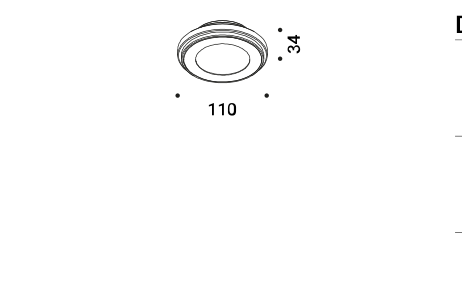 Davide Groppi SPOT - dg111 led 22deg