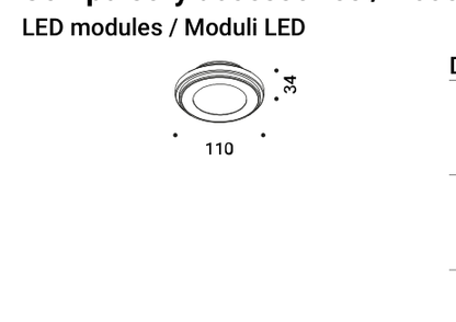 Davide Groppi SPOT ENDLESS - dg111 led 15deg