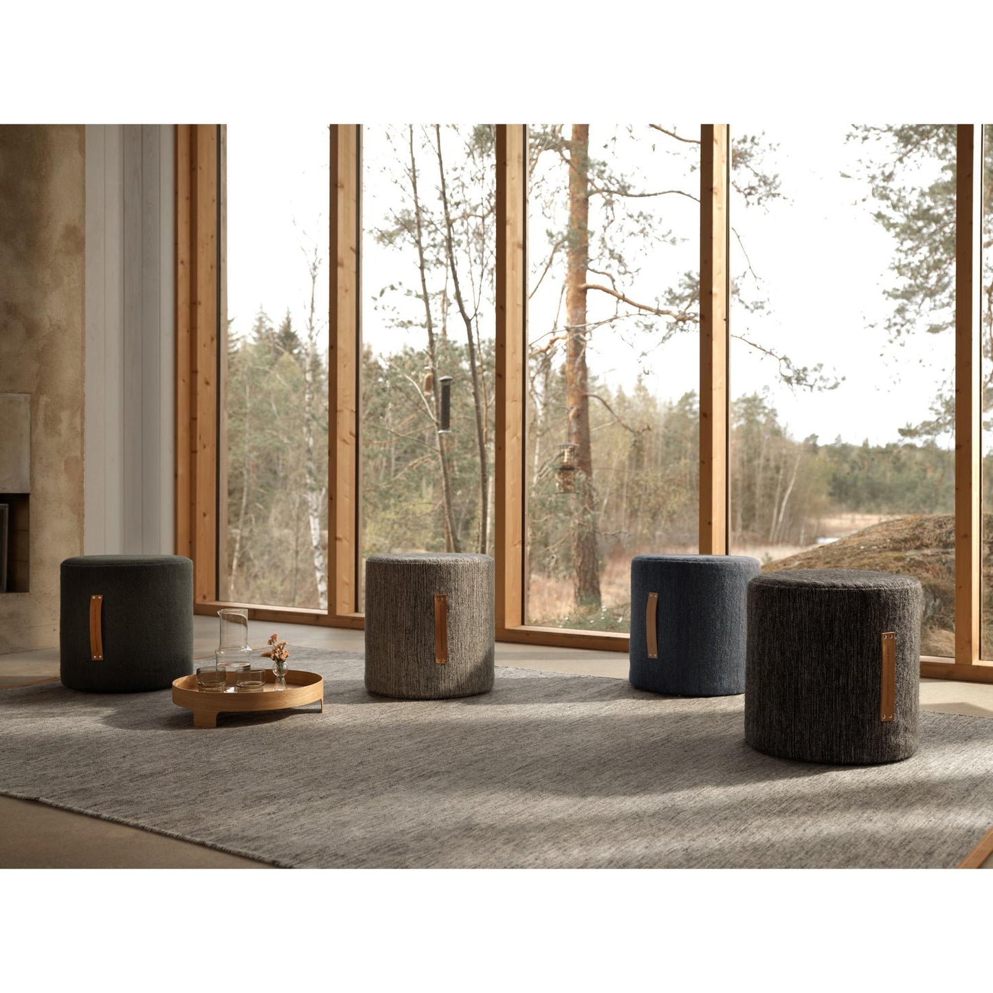 Design House Stockholm Björk Carpet 200x300 cm Dark Gray