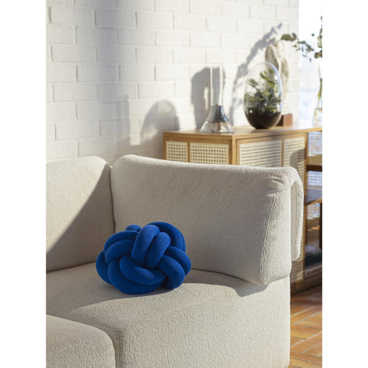 Design House Stockholm Knot Cushion Blue