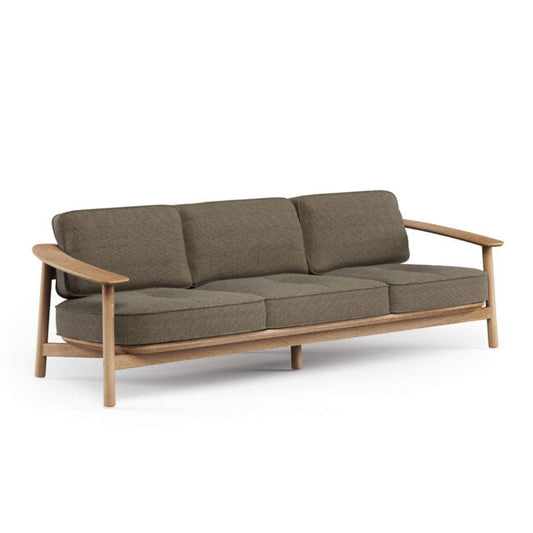 Twins 3-seater sofa Teak (Request Info).