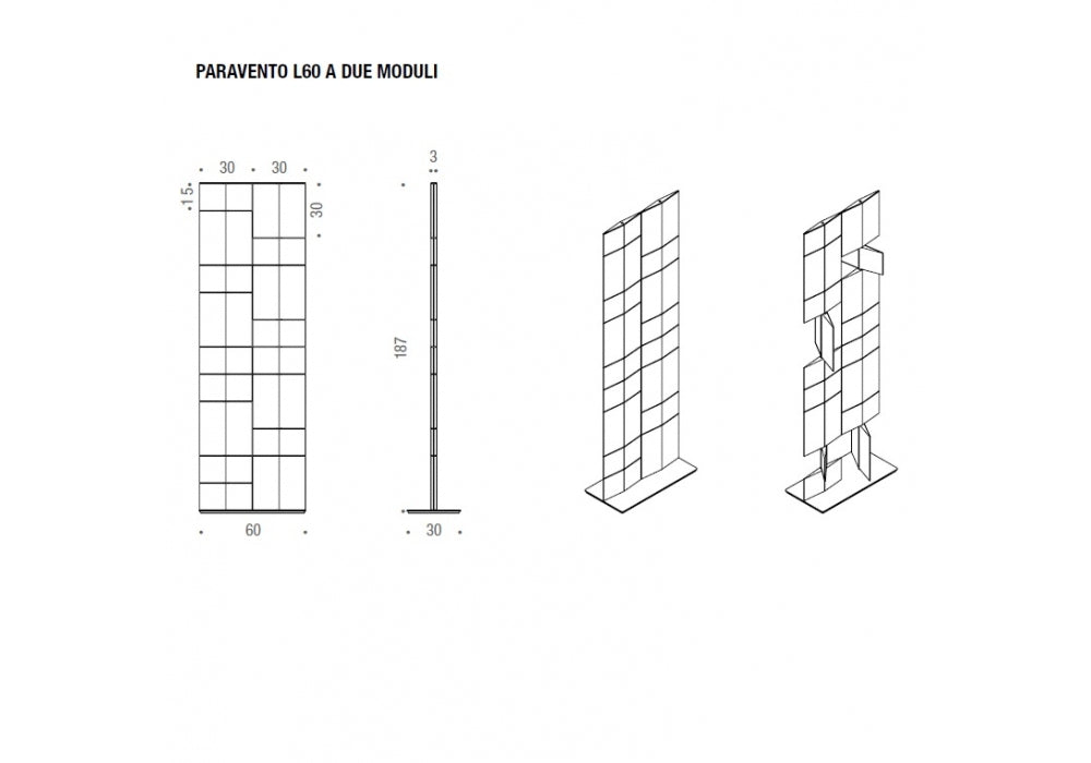 DIVIDE IT - Steel structure and polyurethane panels room divider (Request Info).