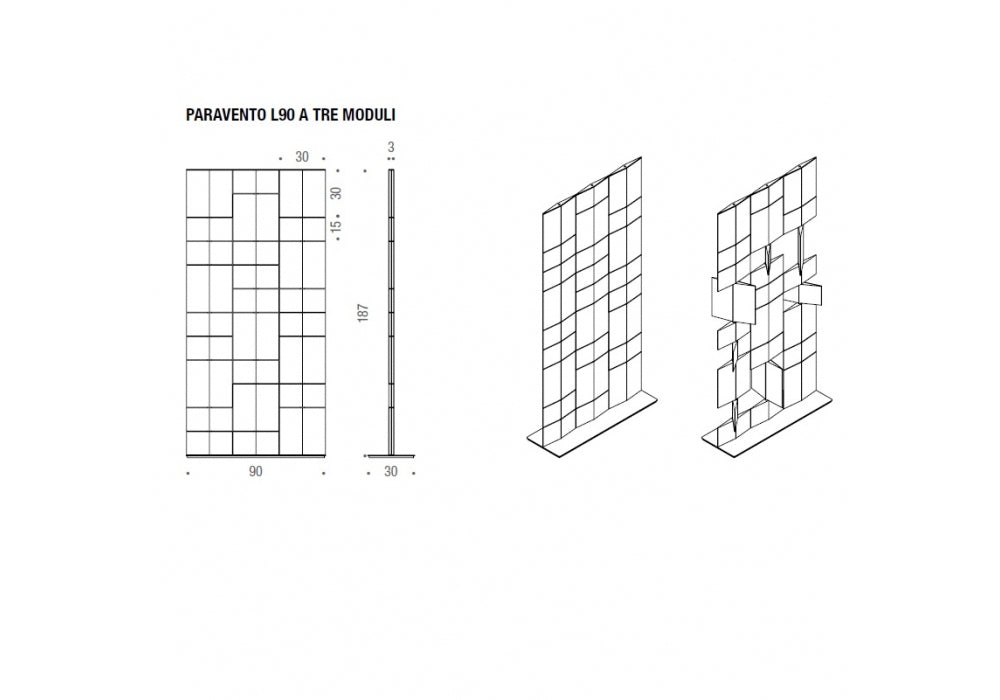 DIVIDE IT - Steel structure and polyurethane panels room divider (Request Info).