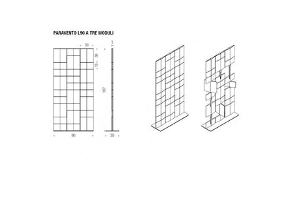 DIVIDE IT - Steel structure and polyurethane panels room divider (Request Info).