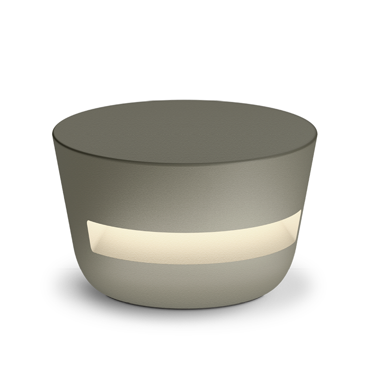DOTS OUTDOOR - Outdoor aluminium steplight.