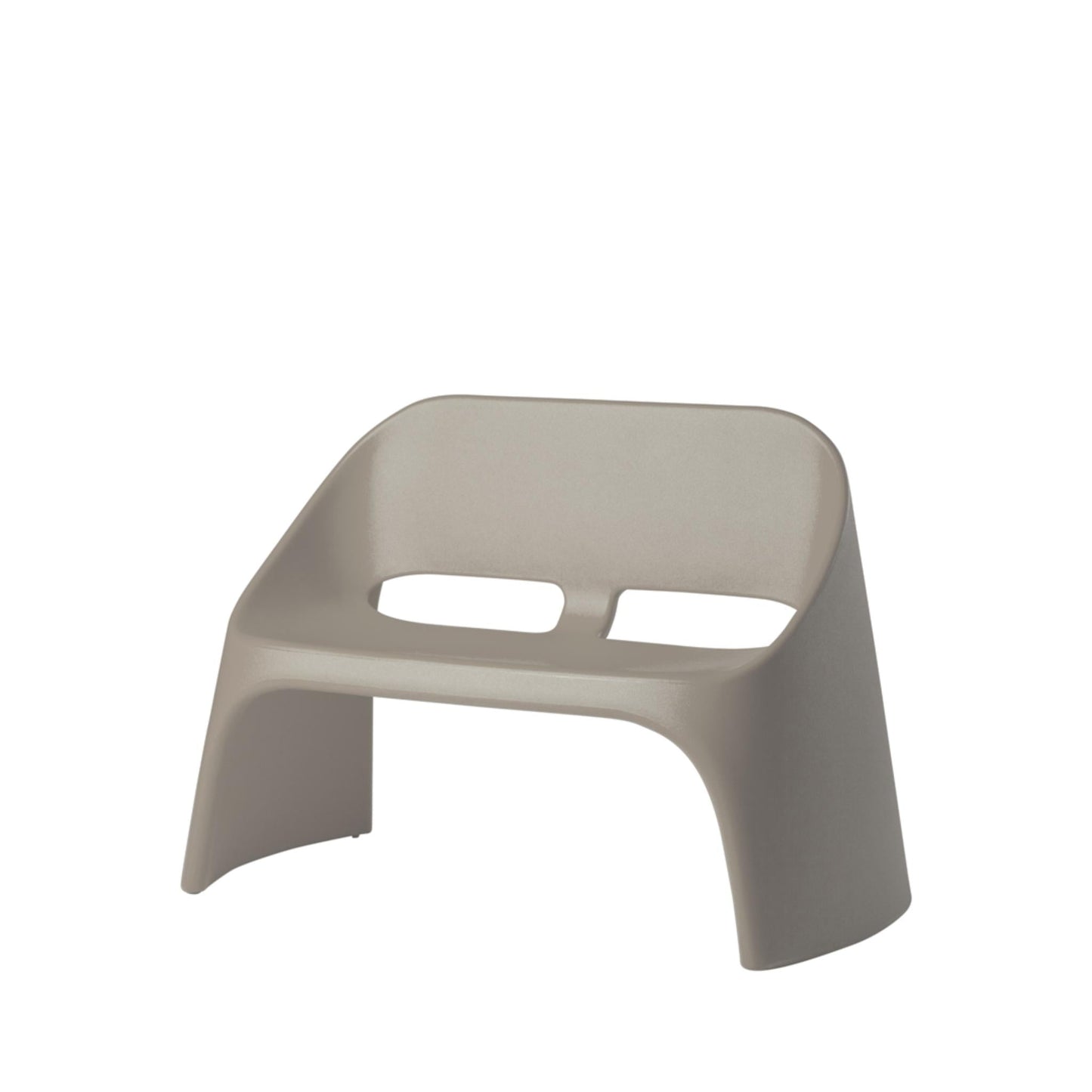 AMÉLIE DUETTO - 2 seater polyethylene garden sofa.