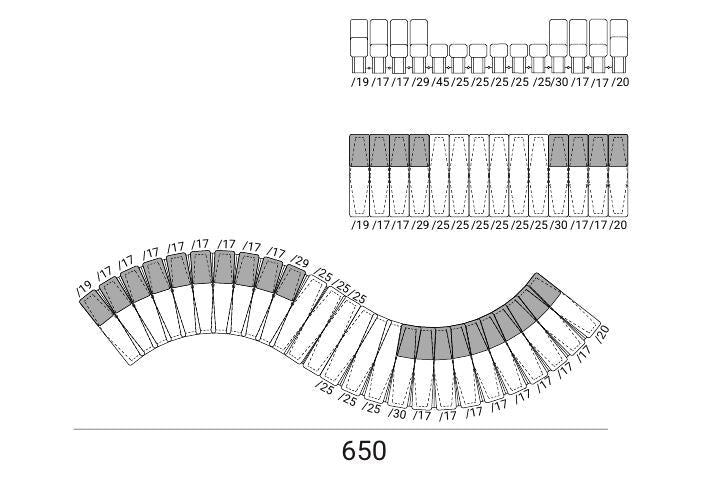DS-600 Snake - Modular Sofa