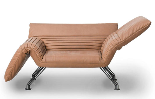 DS-142 Wing - Leather armchair / Chaise longue.