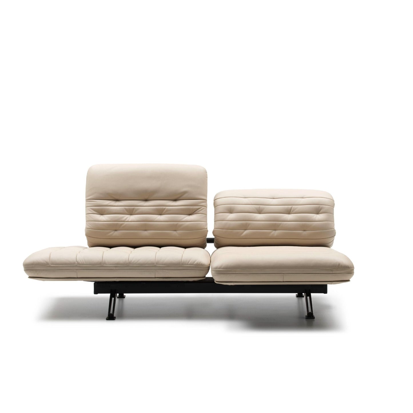 DS-490 - Tufted leather sofa (Category - Leather | LIVING).