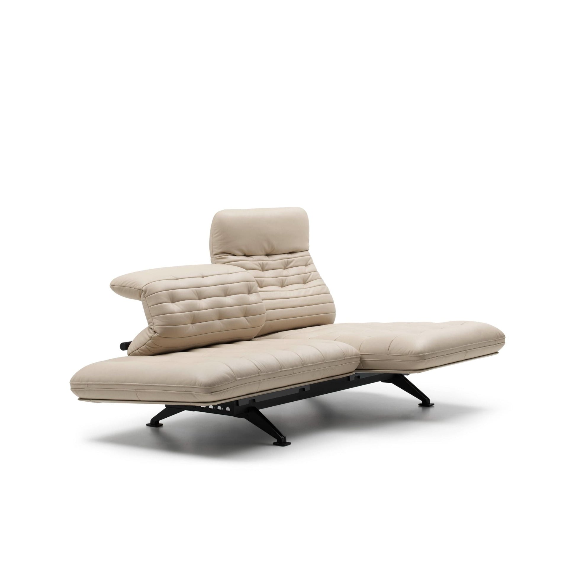 DS-490 - Tufted leather sofa (Category - Leather | LIVING).