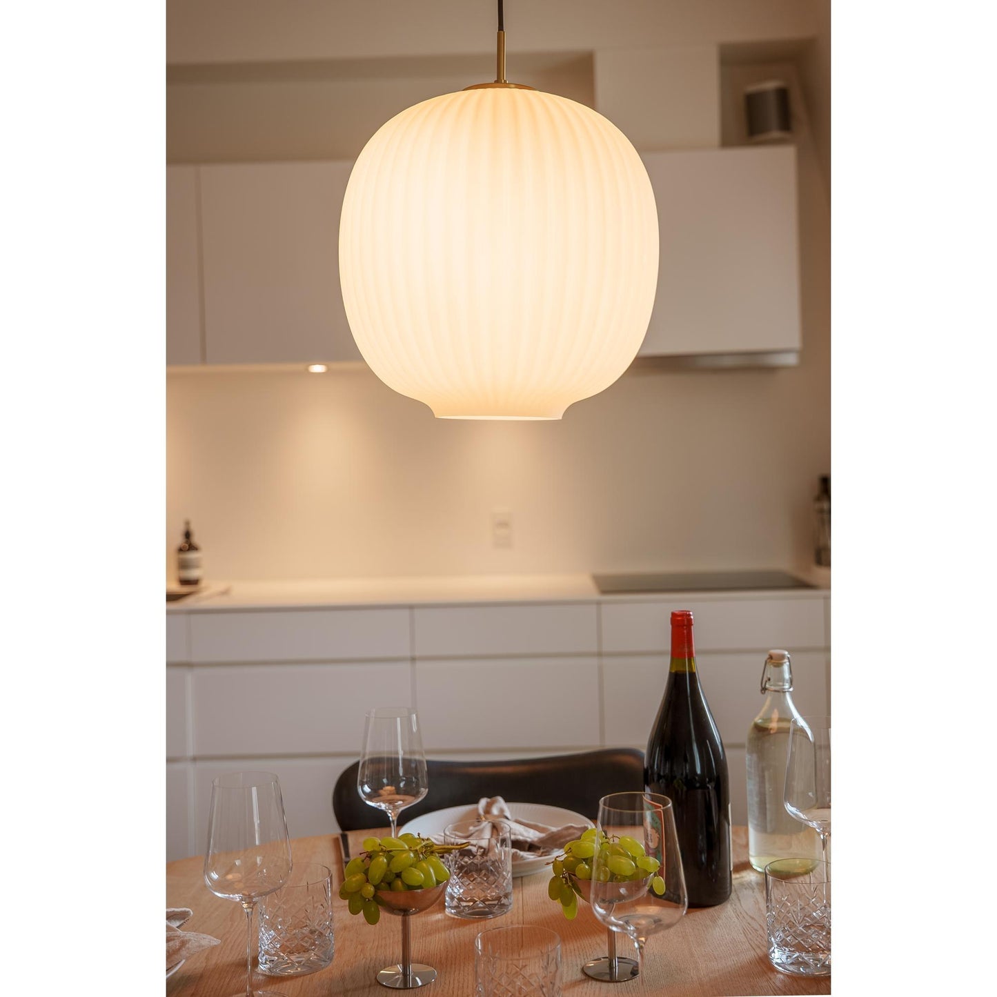 Edgeform Vibra Pendant Ø35 Opal