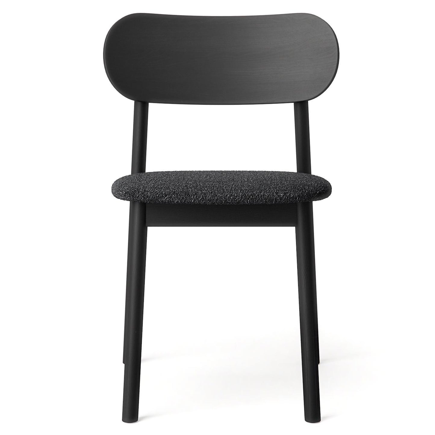 Decotique Elephant Dining Chair Black/Anthracite Bouclé