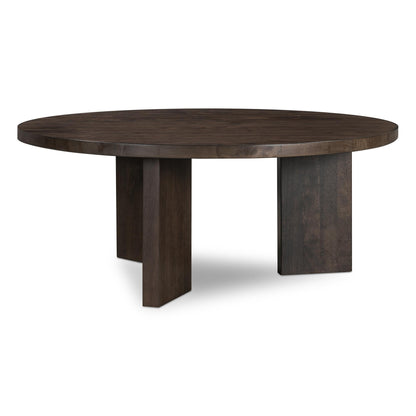 Decotique Eden Side Table Ø90 Smoked Oak