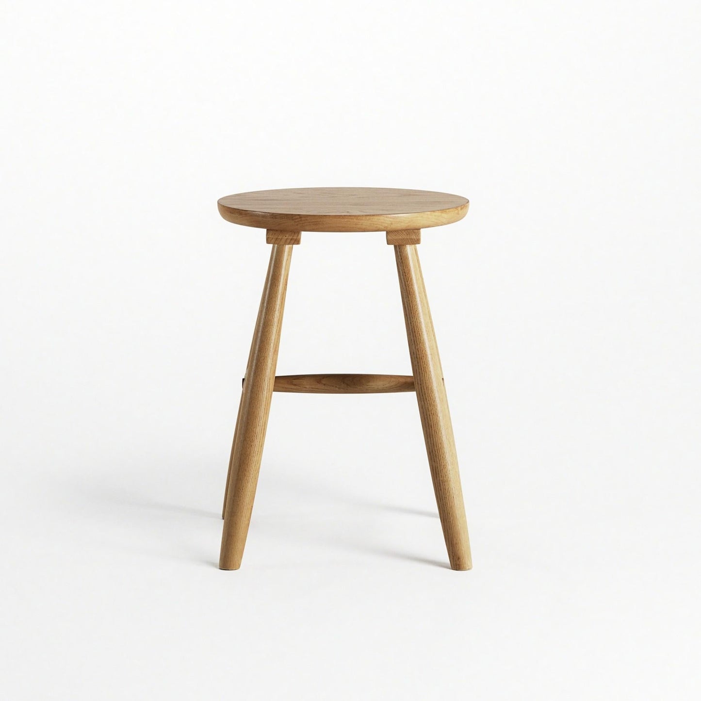 Department Wood Stool H15 Oak