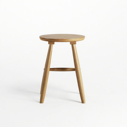 Department Wood Stool H15 Oak