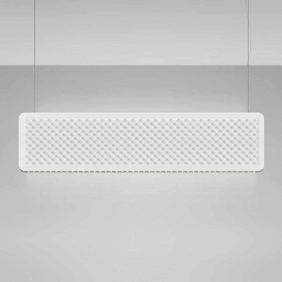 Eggboard Baffle - 1600x400 - Suspension Lamp (Request Info).