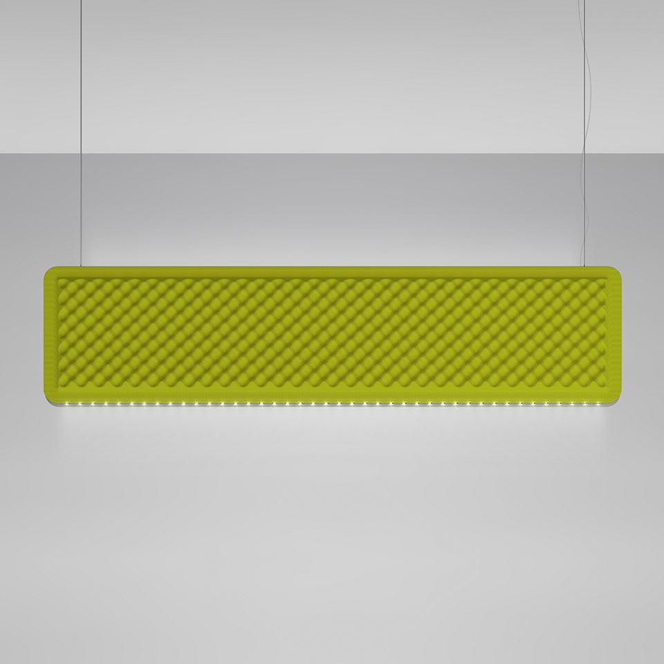 Eggboard Baffle - 1600x400 - Suspension Lamp (Request Info).