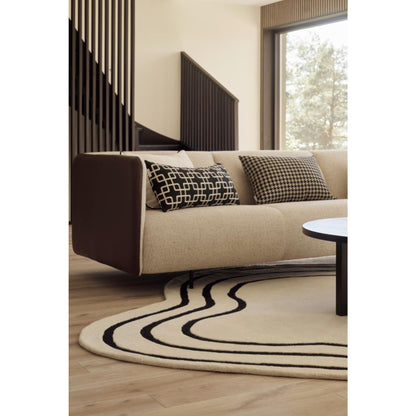 Decotique Elegance Cushion 30x70 cm Black/ White