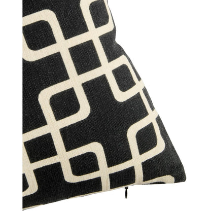 Decotique Elegance Cushion 30x70 cm Black/ White