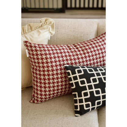 Decotique Elegance Cushion 30x70 cm Black/ White