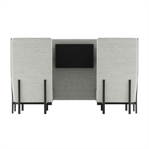 eleven high back privacy 2 + monitor / 867_M (Request Info).