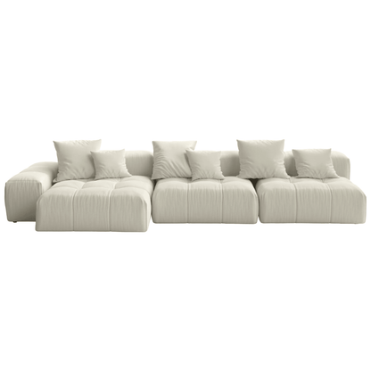 Pixel Modular Sofa - Sectional Fabric Sofa with Removable Cover (Material Grade - Fabric | C/E).