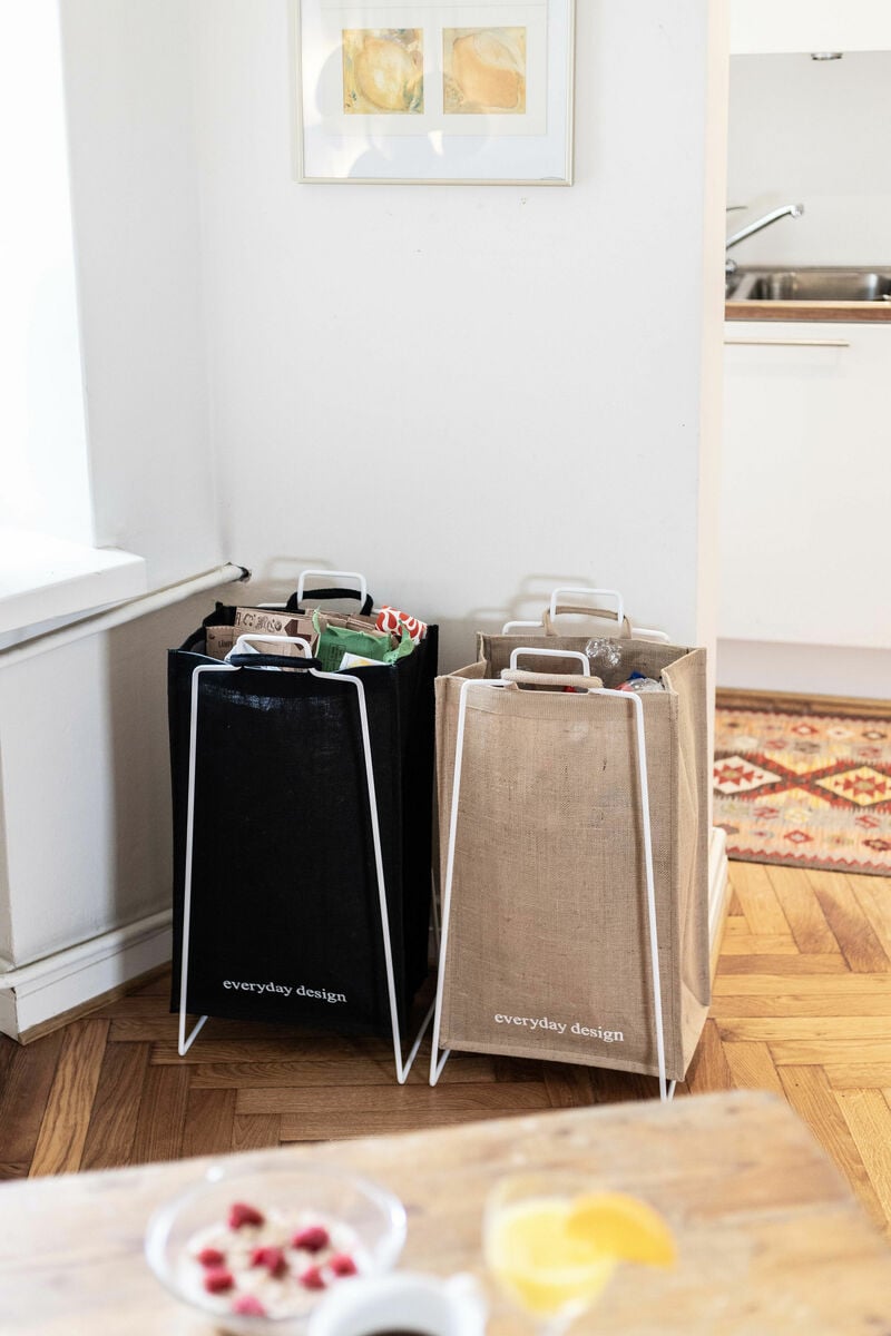 Turku XL jute bag, beige