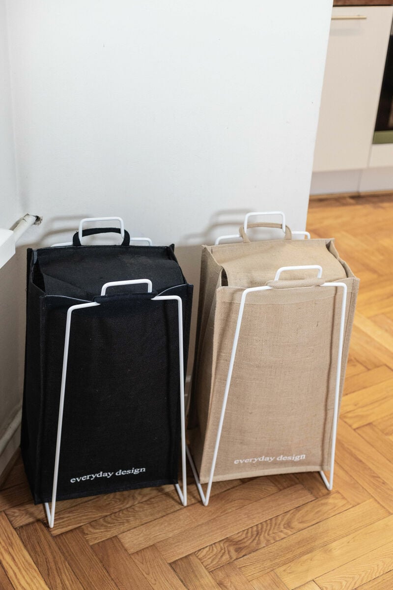 Turku XL jute bag, beige