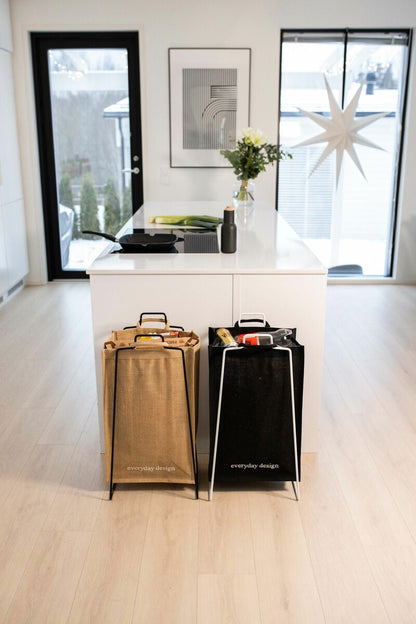 Turku XL jute bag, beige