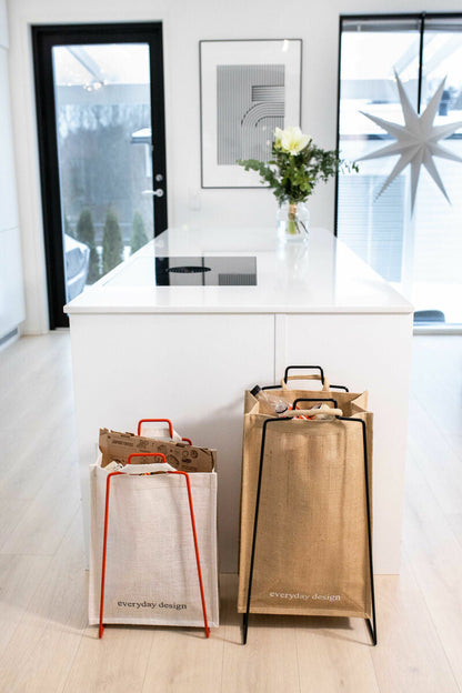Turku XL jute bag, beige