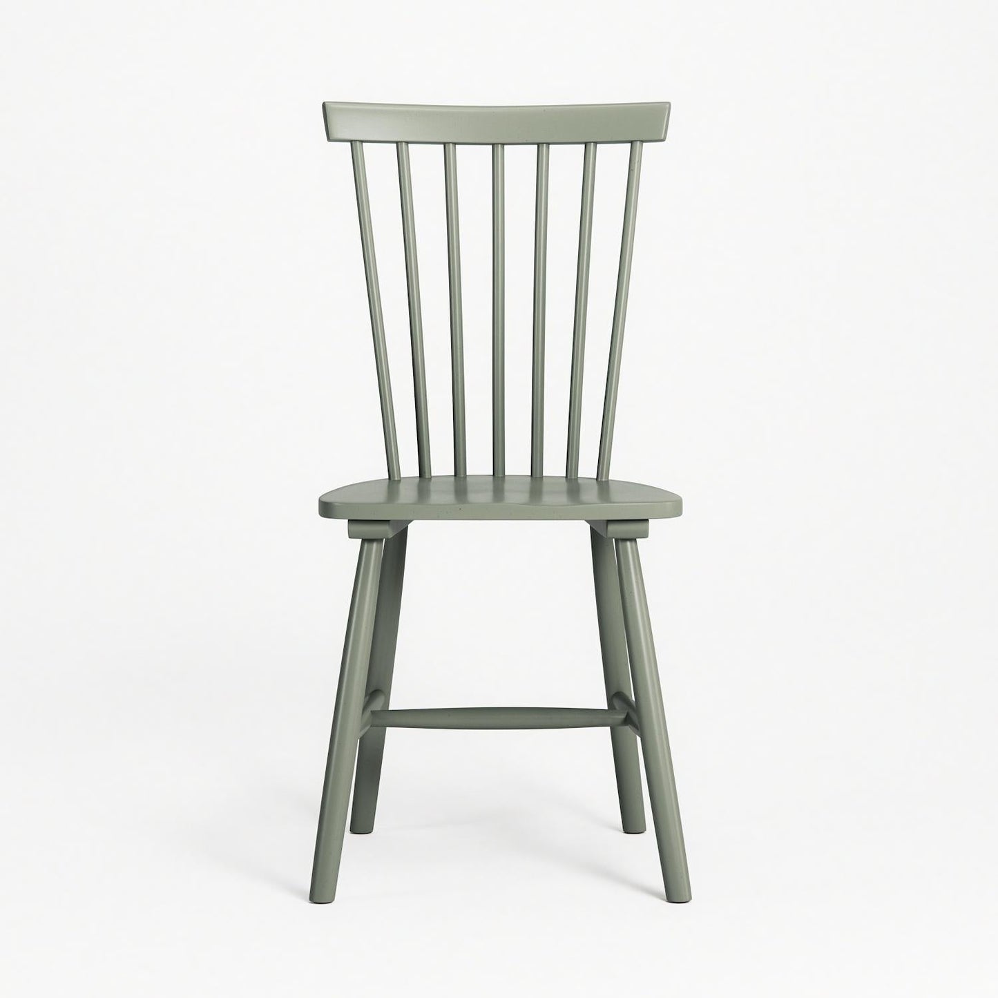 Department Wood H17 Windsor Dining Chair Grey Green