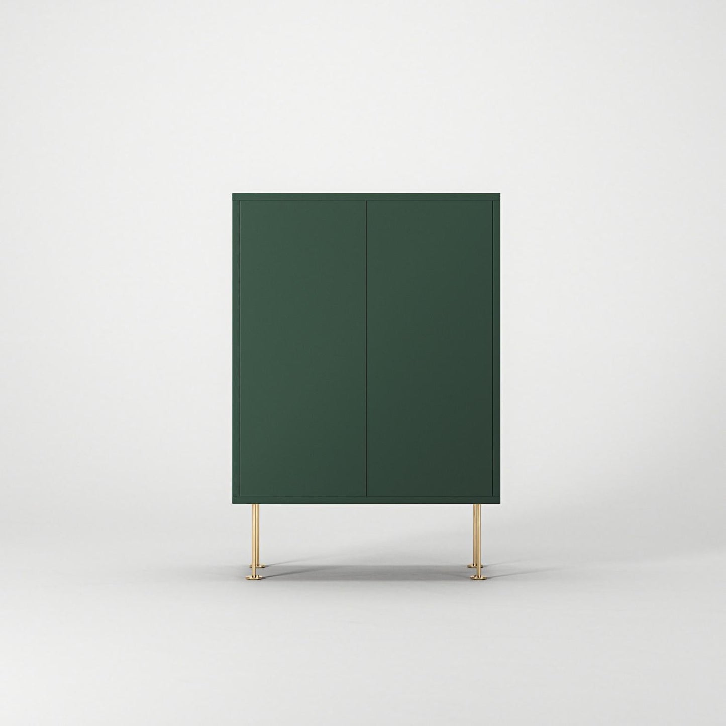 Decotique Vogue Cabinet 64 Green/Brass