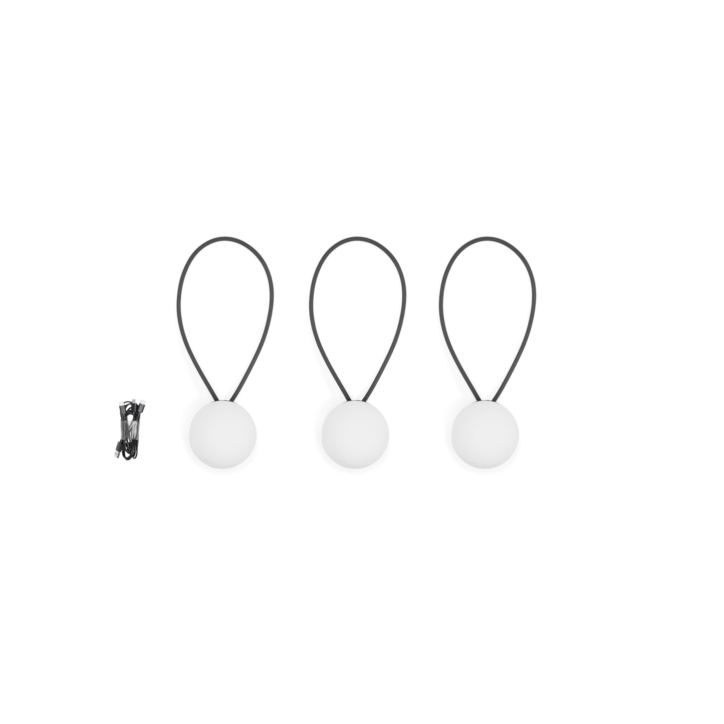 Fatboy Bolleke Mini Portable Lamp Set of 3 Anthracite