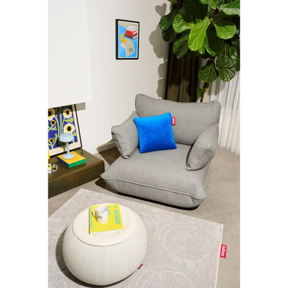Fatboy Hotspot Cushion Line Quadro Velvet Flash Blue