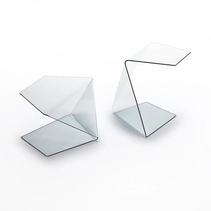 HAROLD AND MAUDE - Crystal coffee table.