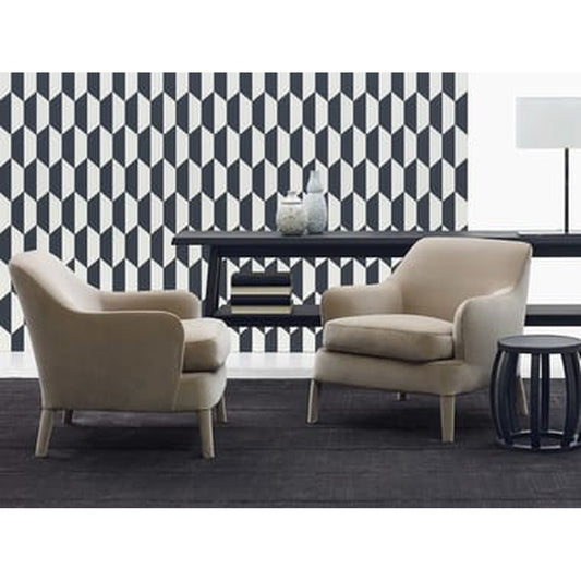 FEBO - Fabric armchair with armrests