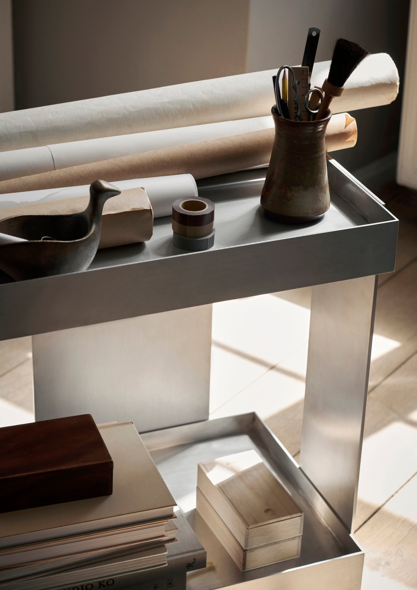 Lager trolley, aluminium